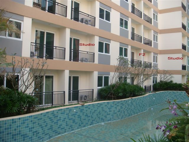 Condo at Jomtien Beach Condos  For rent in Jomtien